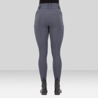 Pantalon d'équitation Euro-Star Aurelia Connect Grip genoux femme Magnet Gris