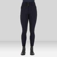 Pantalon d'équitation Euro-Star Aurelia Therma Connect Full Grip femme Night