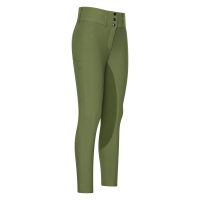 Pantalon d'équitation Euro-Star Aurelia Therma Connect Full Grip femme Olive