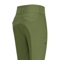 Pantalon d'équitation Euro-Star Aurelia Therma Connect Full Grip femme Olive Vert Pantalon d'équitation Euro-Star Aurelia Therma Connect Full Grip femme Olive Vert