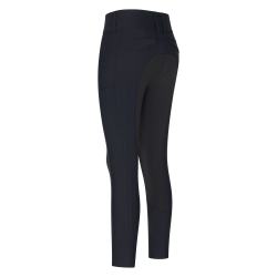 Pantalon d'équitation Euro-Star Aurelia Therma Connect Full Grip femme Noir