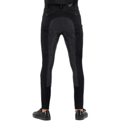 Pantalon d'équitation Euro-Star Camillo Denim FullGrip Noir Pantalon d'équitation Euro-Star Camillo Denim FullGrip Noir
