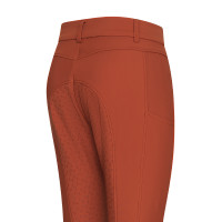 Pantalon d'équitation Euro-Star Empress FullGrip Cinna foncé Orange
