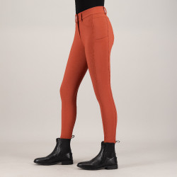 Pantalon d'équitation Euro-Star Empress FullGrip Cinna foncé Orange