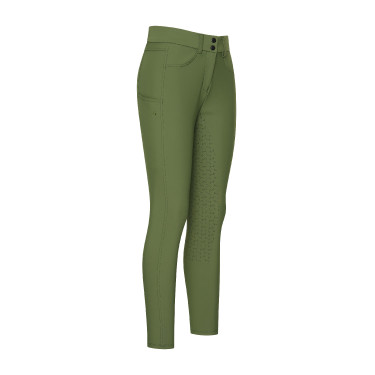 Pantalon d'équitation Euro-Star Empress FullGrip Olive Vert