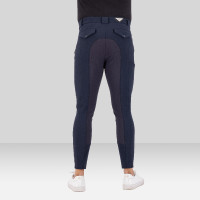 Pantalon d'équitation Euro-Star Gabriel thermaline Connect Full Grip homme Night Pantalon d'équitation Euro-Star Gabriel thermaline Connect Full Grip homme Night