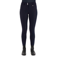 Pantalon d'équitation HV Polo Miranda FullGrip Hiver femme Marine