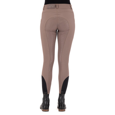 Pantalon d'équitation HV Polo Miranda FullGrip Hiver femme Fer Beige Pantalon d'équitation HV Polo Miranda FullGrip Hiver femme Fer Beige