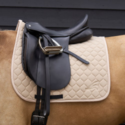 Tapis de selle Euro-Star Coco dressage Beige Tapis de selle Euro-Star Coco dressage Beige