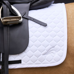 Tapis de selle Euro-Star Coco GP Blanc Tapis de selle Euro-Star Coco GP Blanc