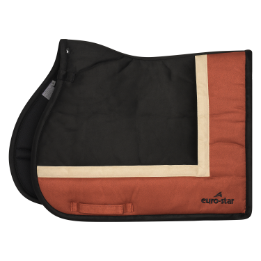 Tapis de selle Euro-Star Simi Leath Striped GP Tapis de selle Euro-Star Simi Leath Striped GP