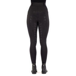 Legging d'équitation Imperial Riding Tamara FullGrip femme Noir