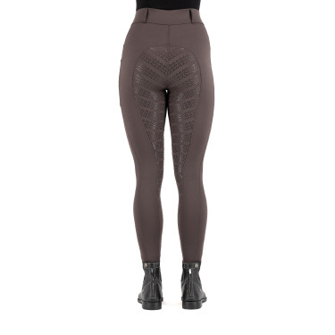Legging d'équitation Imperial Riding Tamara FullGrip femme Marbre Gris