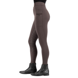 Legging d'équitation Imperial Riding Tamara FullGrip femme Marbre Gris