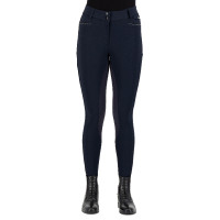 Pantalon d'équitation Euro-Star Arielle Connect FullGrip femme Night Bleu