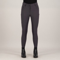 Pantalon d'équitation Euro-Star Arielle Connect FullGrip femme Gris magnet