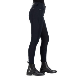 Pantalon d'équitation Euro-Star Arielle Connect FullGrip femme Noir