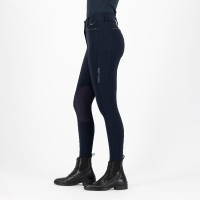 Pantalon d'équitation Euro-Star Arielle Connect grip genoux femme Night Bleu