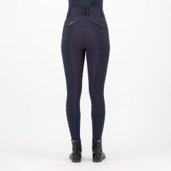 Pantalon d'équitation Euro-Star Aurelia Connect FullGrip femme Night