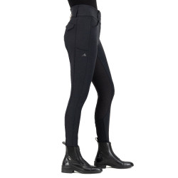 Pantalon d'équitation Euro-Star Aurelia Connect FullGrip femme Noir Pantalon d'équitation Euro-Star Aurelia Connect FullGrip femme Noir