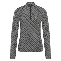 Polo anti-UV HV Polo Manja femme Noir