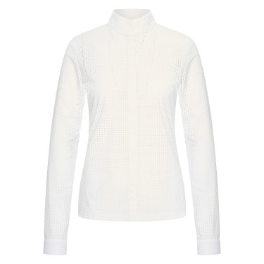 Polo de concours mesh Imperial Riding Grandprix manches longues femme Polo de concours mesh Imperial Riding Grandprix manches longues femme
