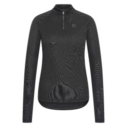 Polo manches longues Imperial Riding Parla femme Noir