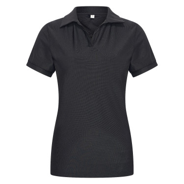 Polo shirt Imperial Riding Grandprix femme Noir