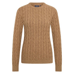 Pullover HV Polo Tally femme Paille Marron Pullover HV Polo Tally femme Paille Marron