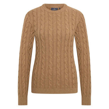 Pullover HV Polo Tally femme Paille Marron Pullover HV Polo Tally femme Paille Marron