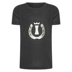 T-shirt à manches courtes Imperial Riding Hally enfant Noir