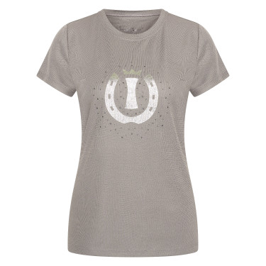 T-shirt manches courtes Imperial Riding Hally femme Charbon de bois Gris T-shirt manches courtes Imperial Riding Hally femme Charbon de bois Gris