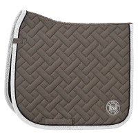 Tapis de selle HV Polo Favourite dressage Stone Gris