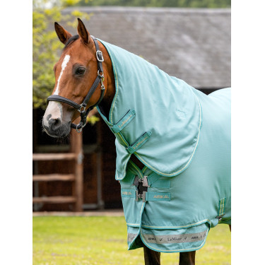 Couverture d’extérieur LeMieux Arika Ripstop 50 g Lagoon Bleu Couverture d’extérieur LeMieux Arika Ripstop 50 g Lagoon Bleu