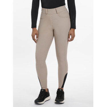 Legging d’équitation Amy LeMieux femme Pecan Beige