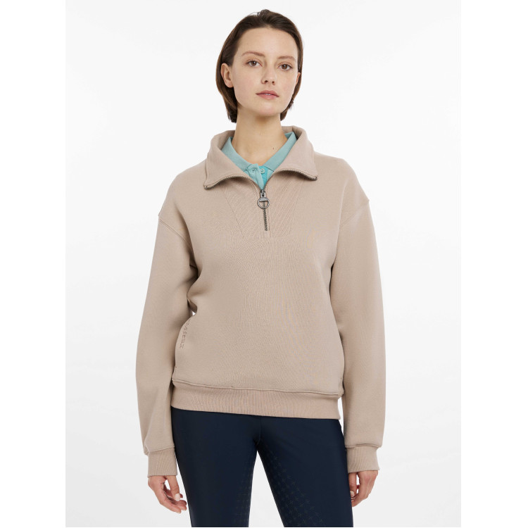 Pull LeMieux col quart zippé Keira femme