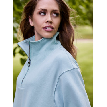 Pull LeMieux col quart zippé Keira femme Pull LeMieux col quart zippé Keira femme