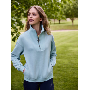 Pull LeMieux col quart zippé Keira femme Pull LeMieux col quart zippé Keira femme
