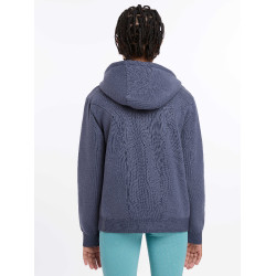 Sweat à capuche LeMieux Hadley Young Rider Bleu dusk