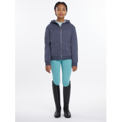 Sweat à capuche LeMieux Hadley Young Rider Bleu dusk
