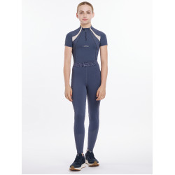 Legging LeMieux en mesh Lizzie Young Rider Bleu dusk Legging LeMieux en mesh Lizzie Young Rider Bleu dusk