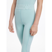 Legging LeMieux en mesh Lizzie Young Rider Aqua Legging LeMieux en mesh Lizzie Young Rider Aqua