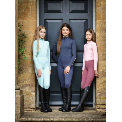 Legging LeMieux en mesh Lizzie Young Rider Aqua