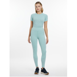 Legging LeMieux Lydia en mesh Aqua Legging LeMieux Lydia en mesh Aqua