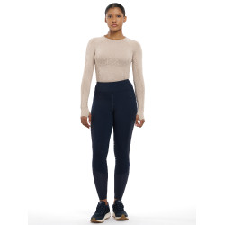 Legging LeMieux Lydia en mesh Marine Bleu marine