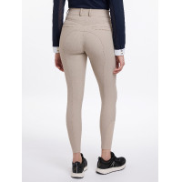 Pantalon LeMieux Isabelle full grip femme Almond Beige