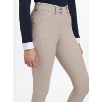 Pantalon LeMieux Isabelle full grip femme Almond Beige