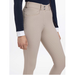 Pantalon LeMieux Isabelle full grip femme Almond Beige Pantalon LeMieux Isabelle full grip femme Almond Beige