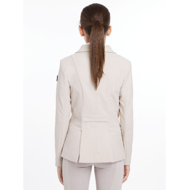 Veste de concours LeMieux Kennedy Young Rider Stone Gris