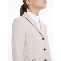 Veste de concours LeMieux Kennedy Young Rider Stone Gris